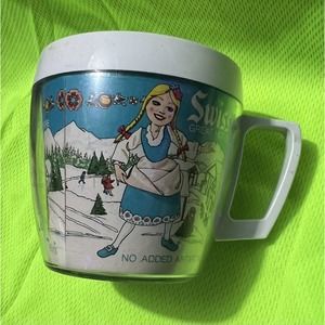 Vintage Thermo-Serv Swiss Miss Hot Cocoa Cup‎